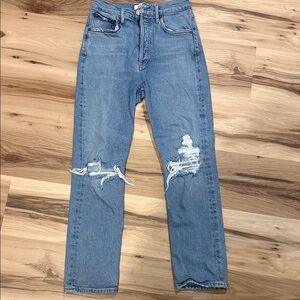 Agolde High Rise Women Jeans in Blue